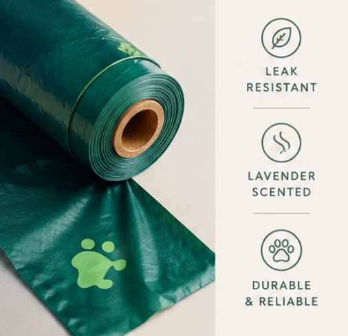 Furry Goods™ Lavender-Scented Waste Bags